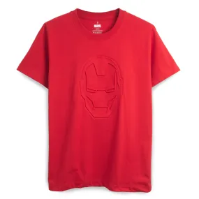 MARVEL - Iron Man Embossed T-Shirt