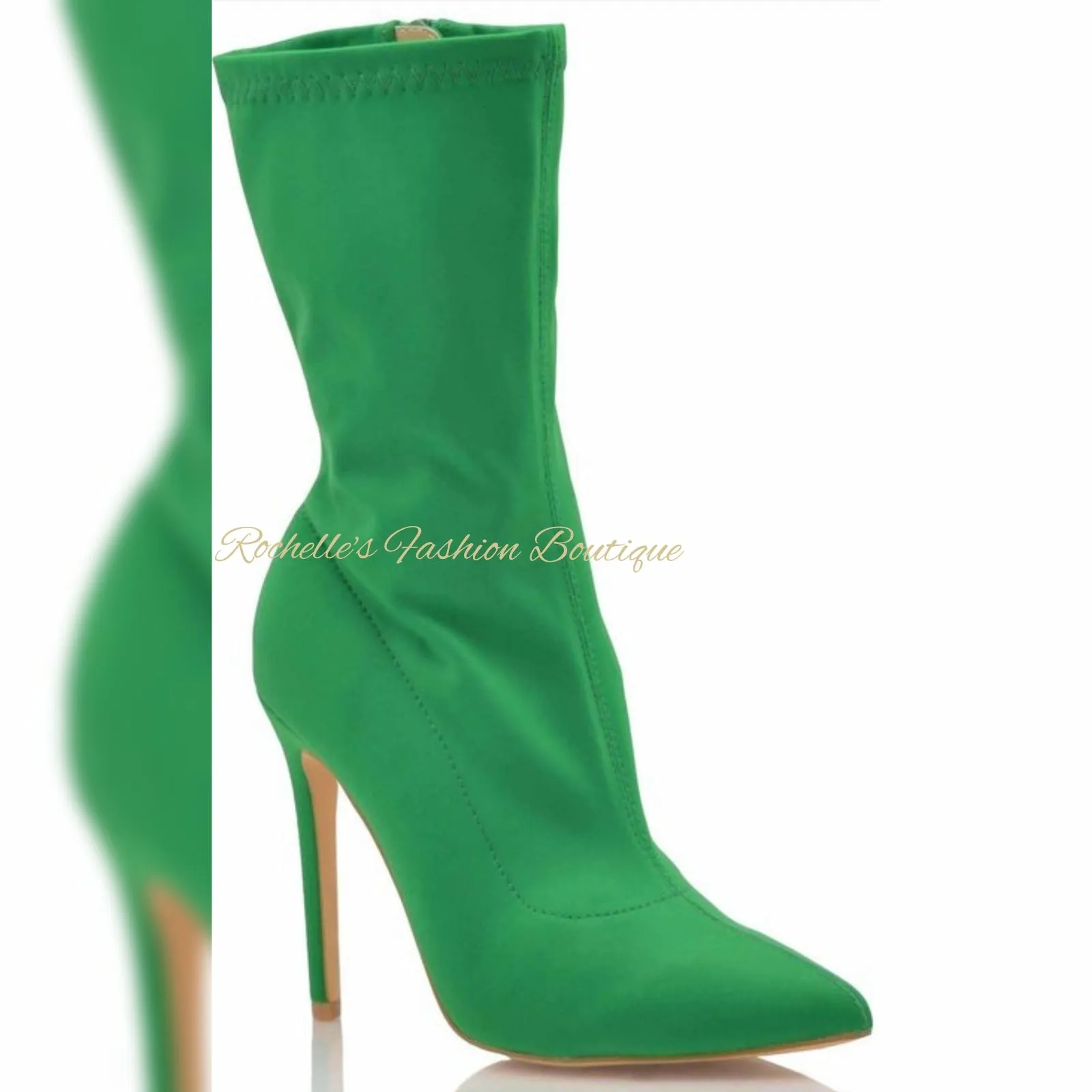 MAYBEL-OJ-GREEN BOOTIES