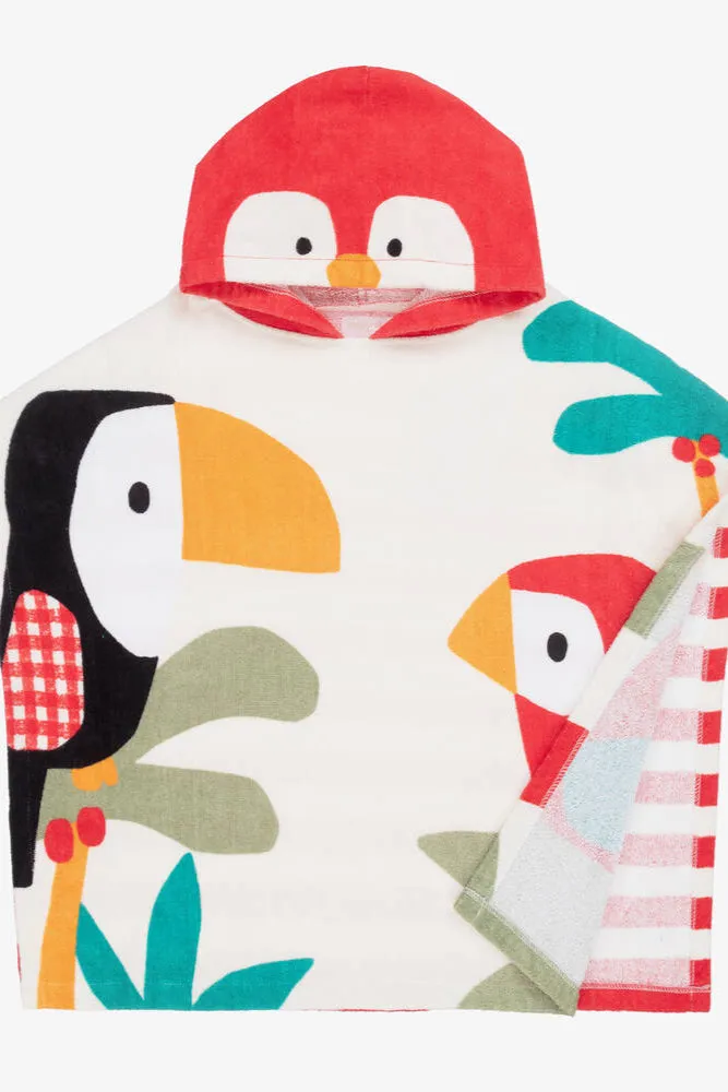 Mayoral Parrot Poncho Towel