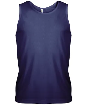 Mens sports vest | Navy