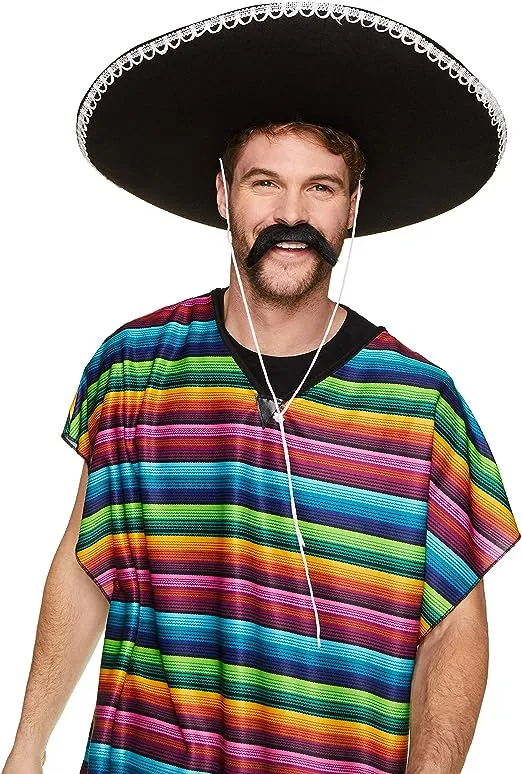 Mexican Poncho, Multicolor