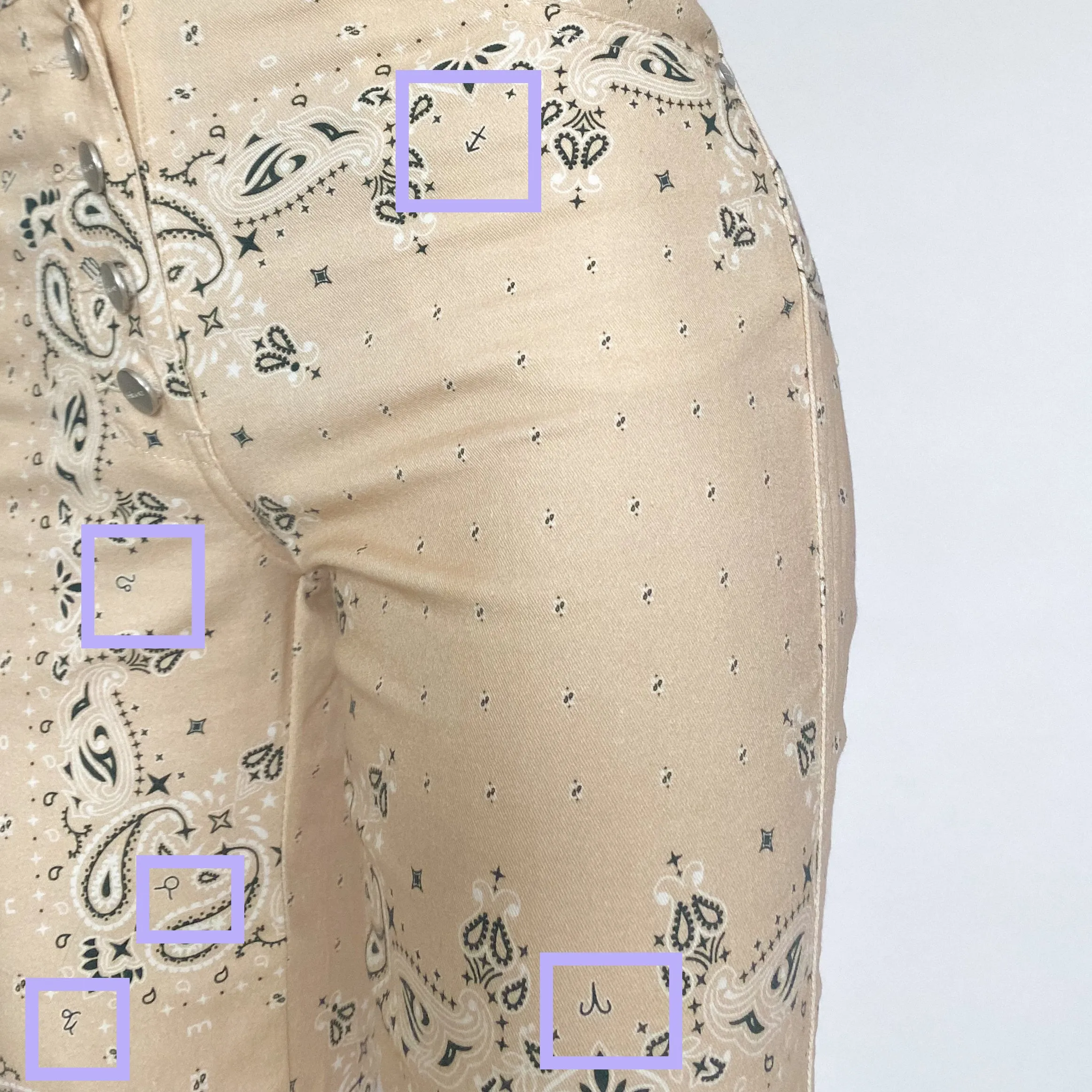 miaou zodiac bandana pants - size 25