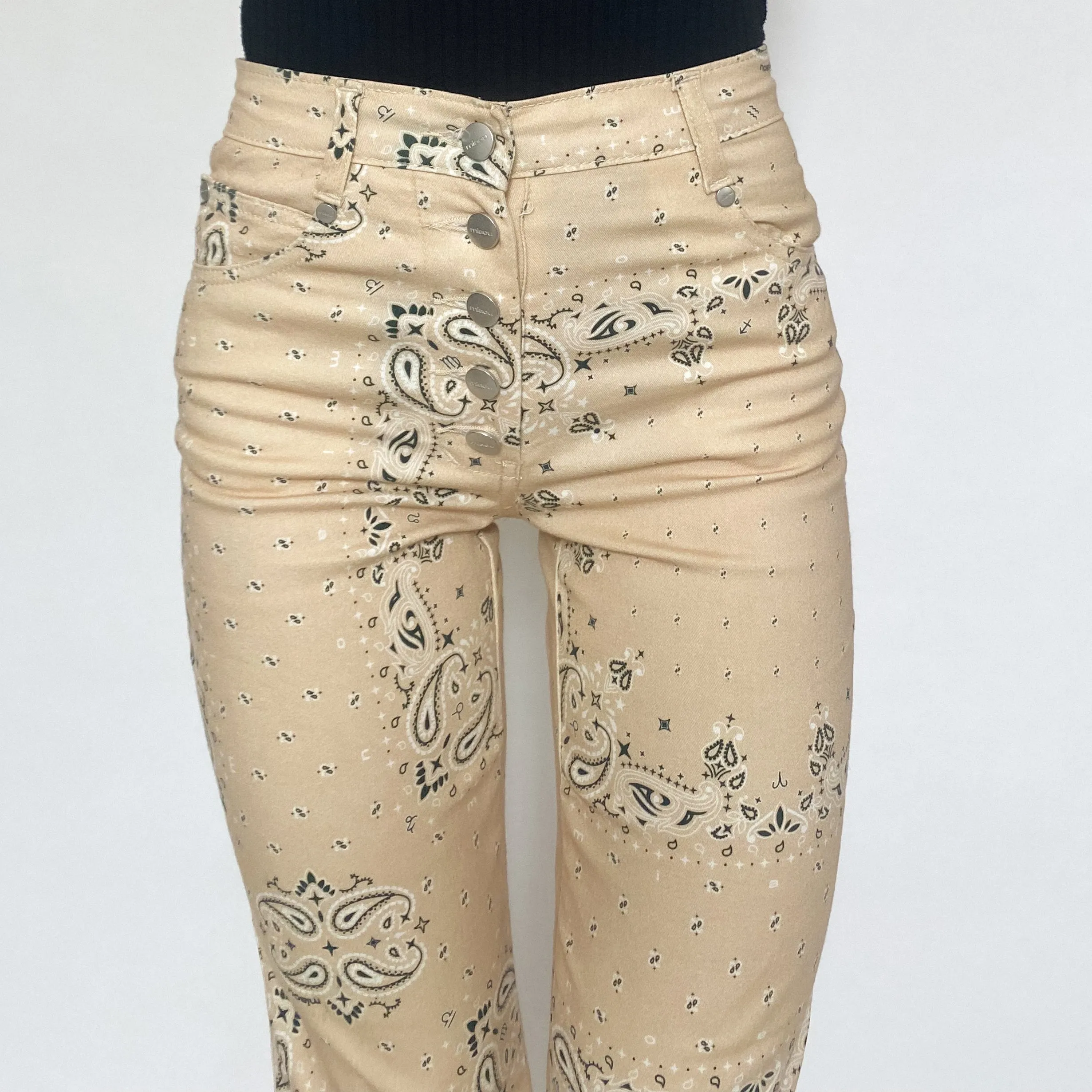 miaou zodiac bandana pants - size 25