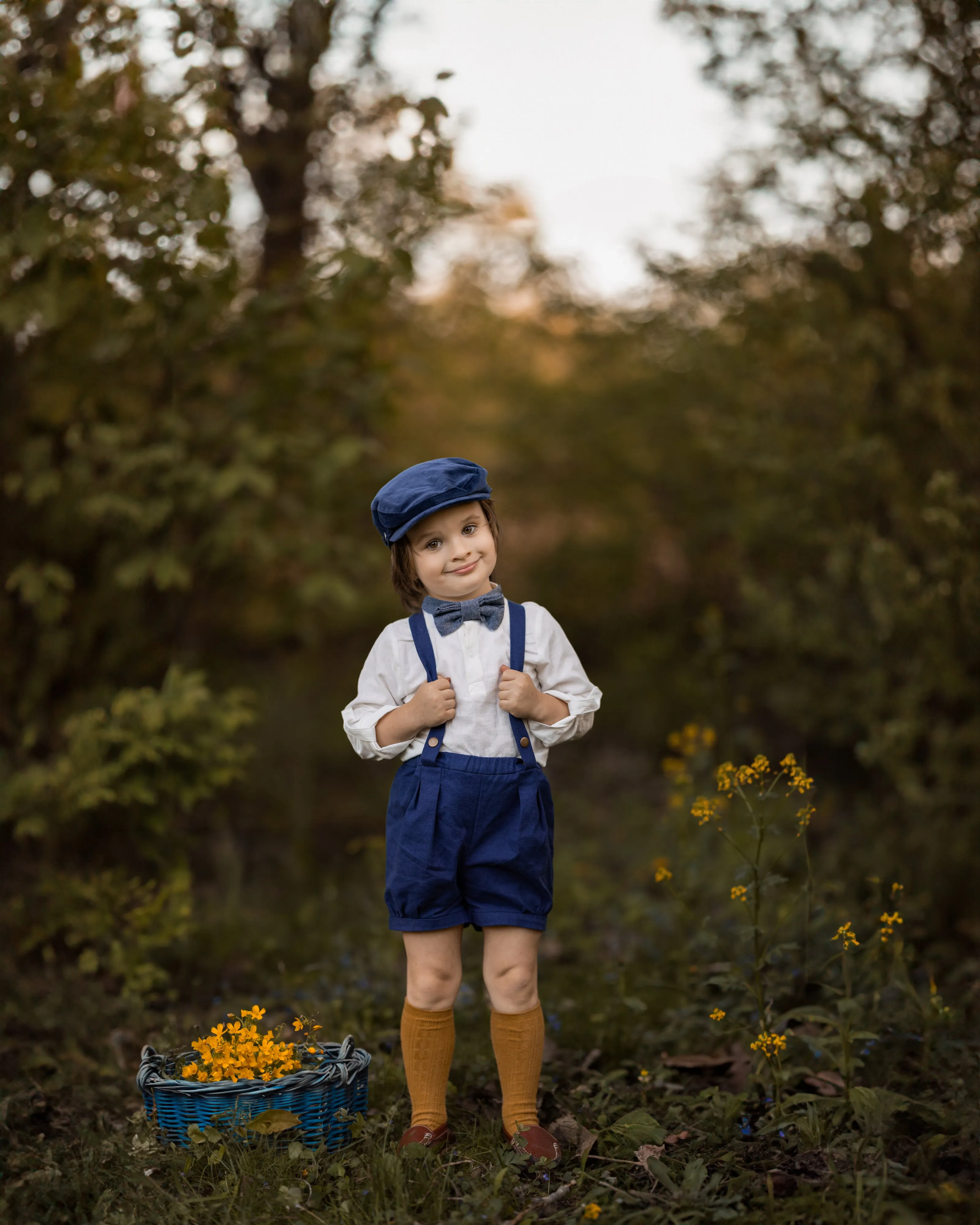 Navy Bow Tie