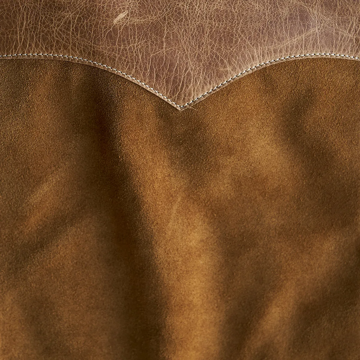 No.169 Garrison Vest | LE Suede Tan