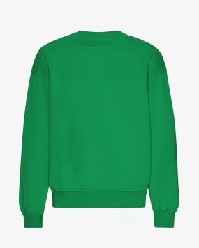 Organic Oversized Crew - Kelly Green