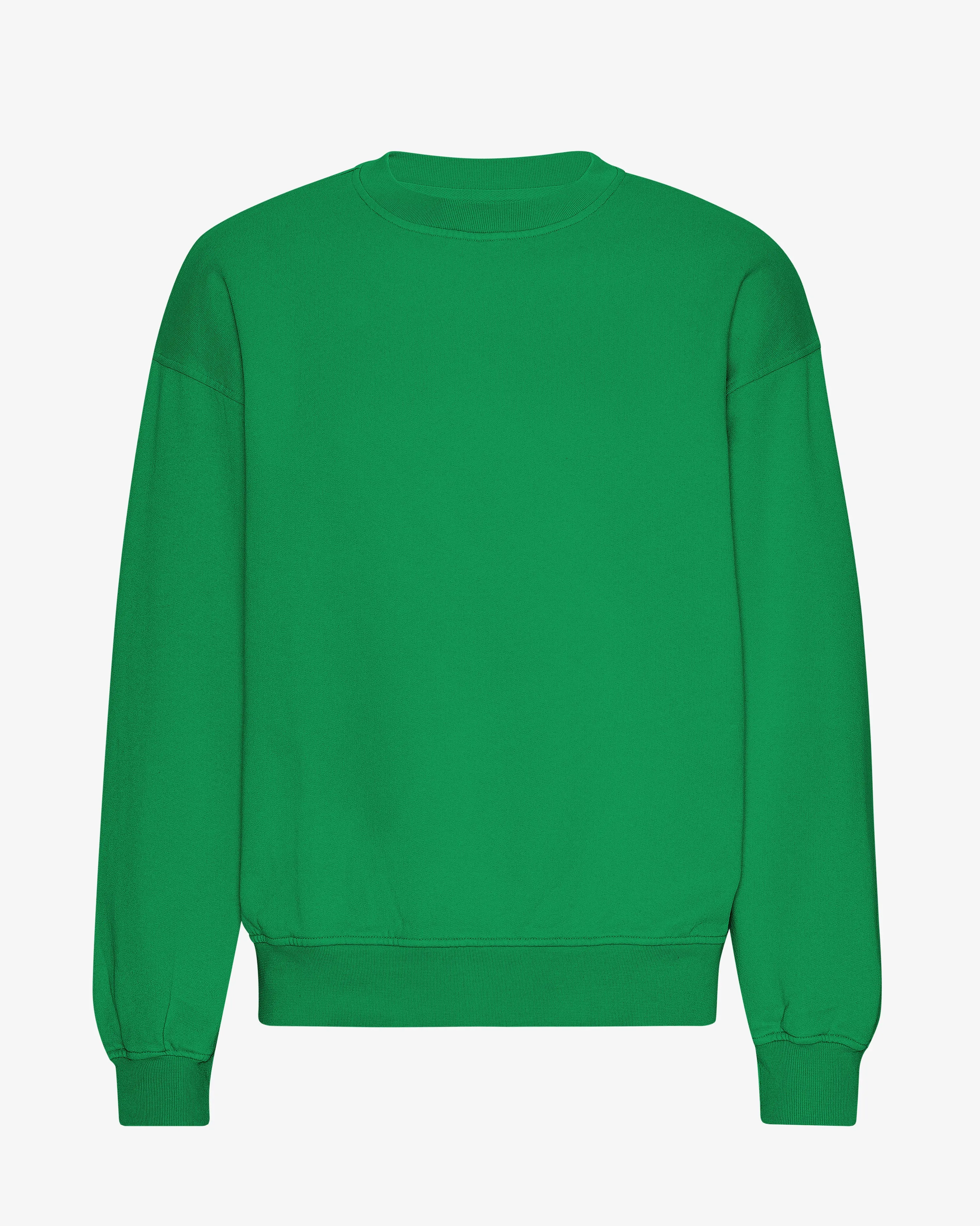 Organic Oversized Crew - Kelly Green