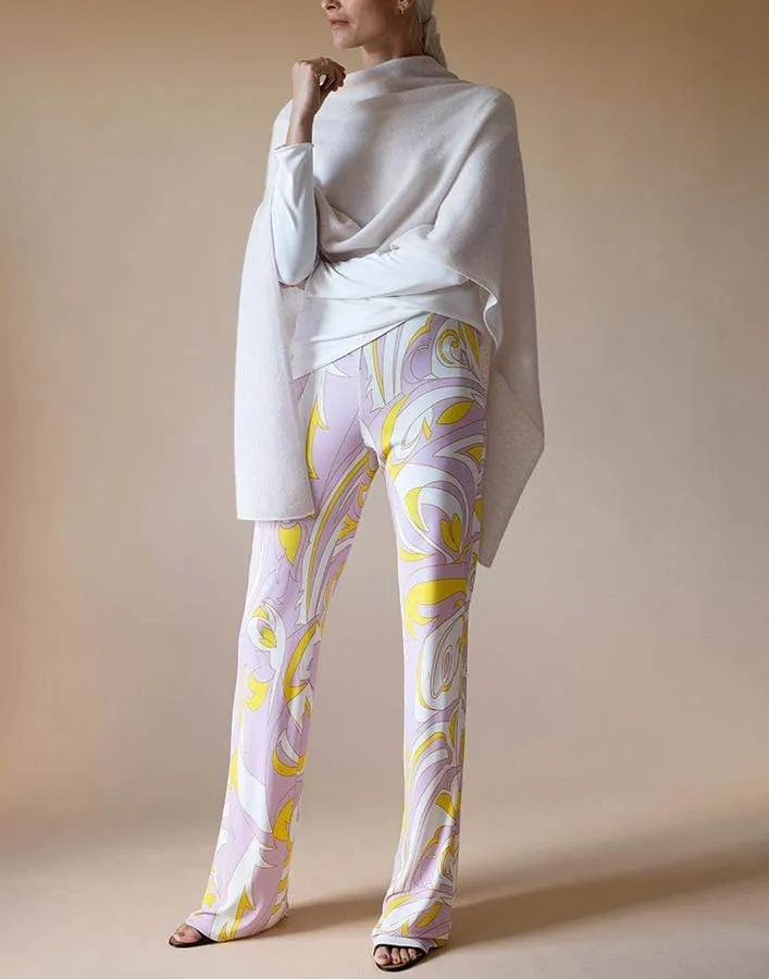 Pearl Ruana Cashmere Poncho