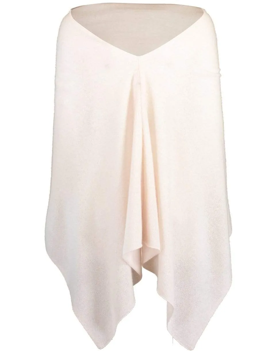 Pearl Ruana Cashmere Poncho