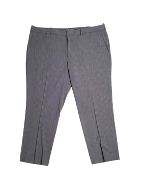 Perry Ellis Portfolio Men's Modern Fit Resolution Pants  Grey 38 x 32