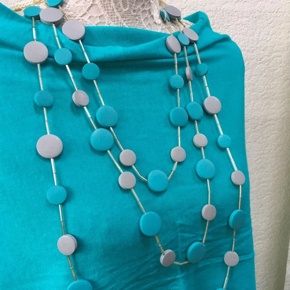 Poncho & Necklace Set