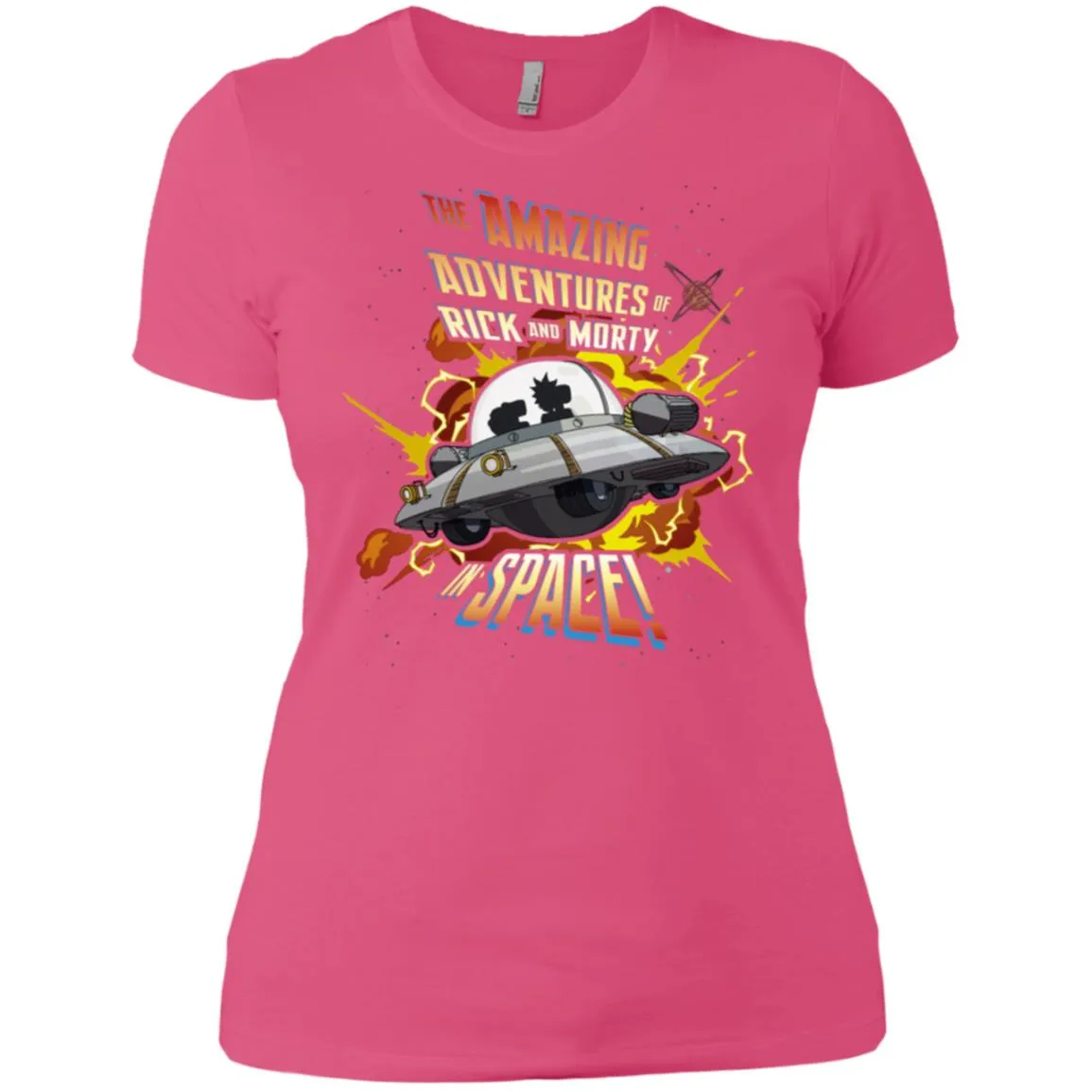 Rick And Morty Amazing Adventures In Space Women T-Shirt
