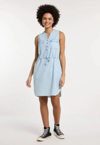 ROISSIN DENIM DRESS "LIGHT BLUE"