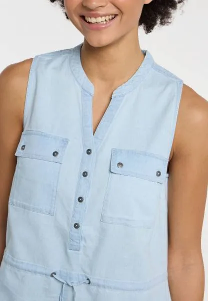 ROISSIN DENIM DRESS "LIGHT BLUE"