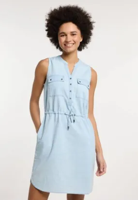 ROISSIN DENIM DRESS "LIGHT BLUE"