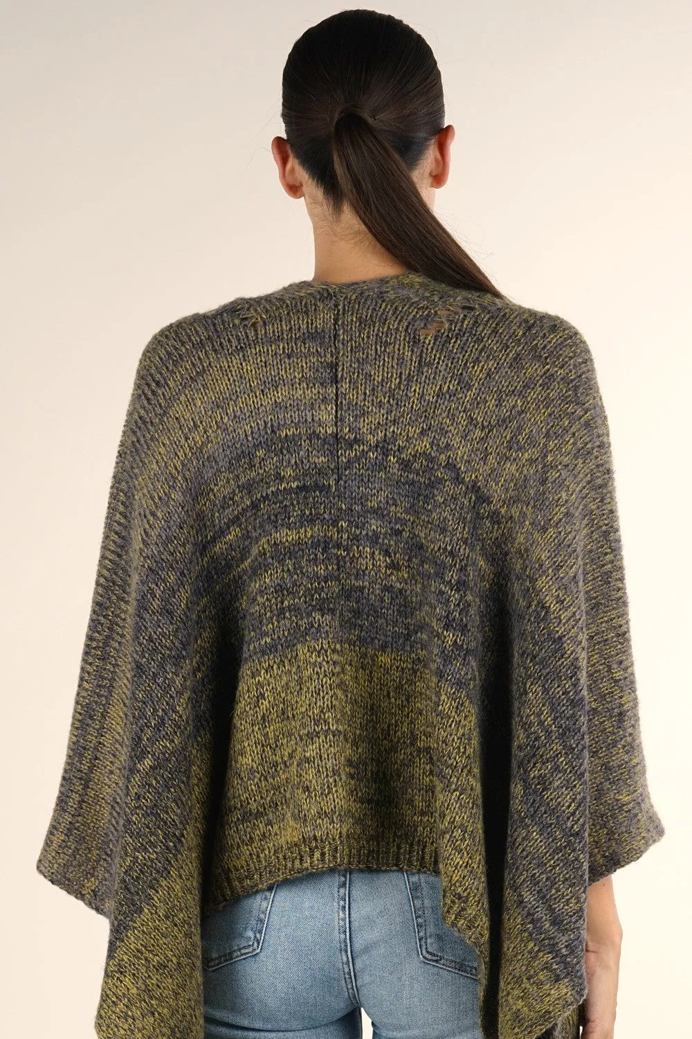 Space Dyed Short Cape