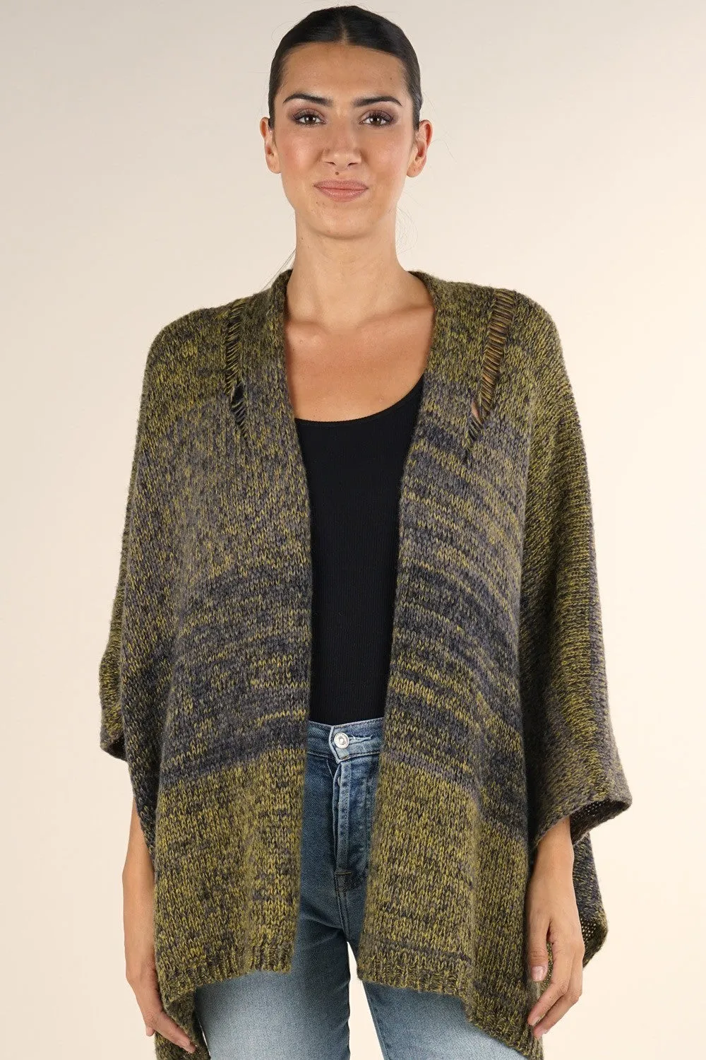 Space Dyed Short Cape