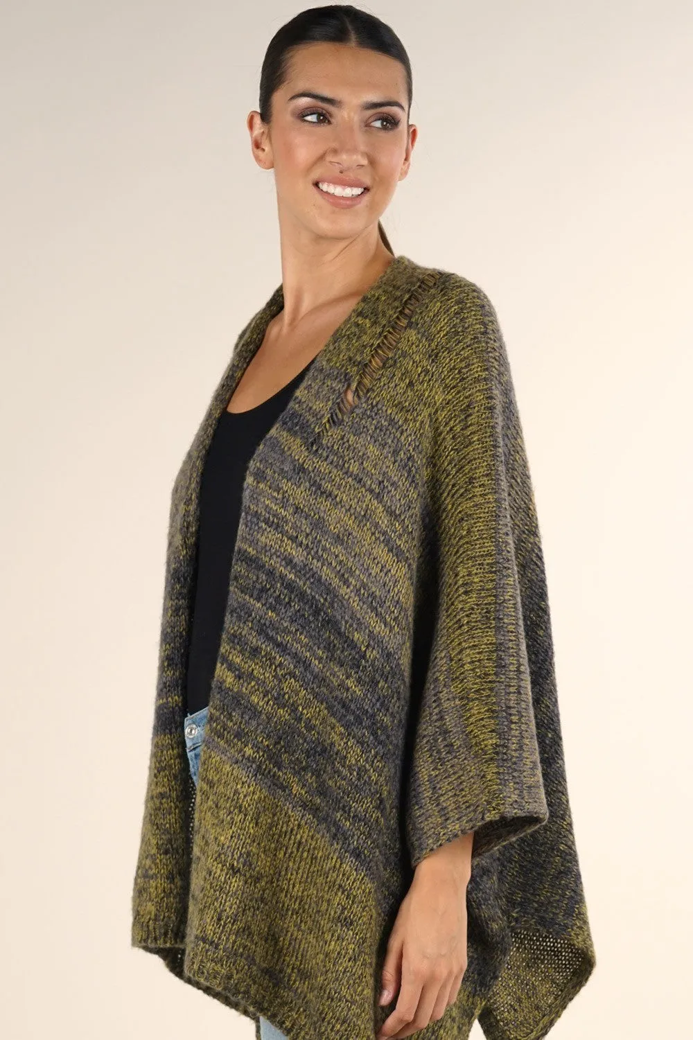 Space Dyed Short Cape
