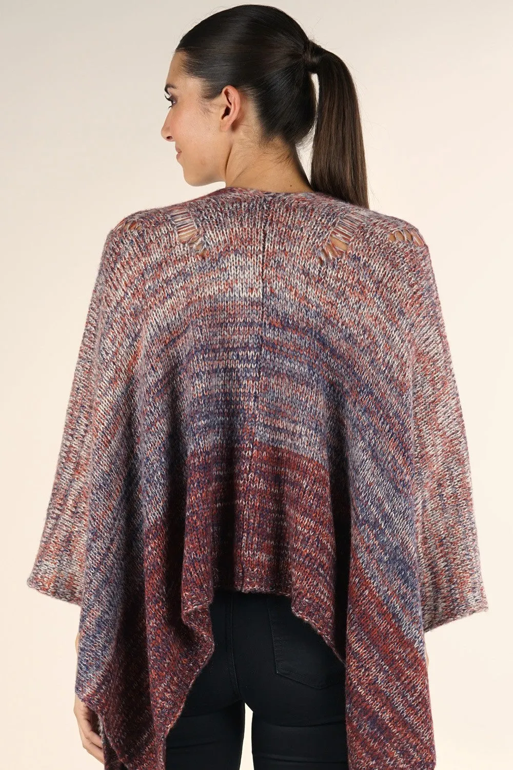 Space Dyed Short Cape