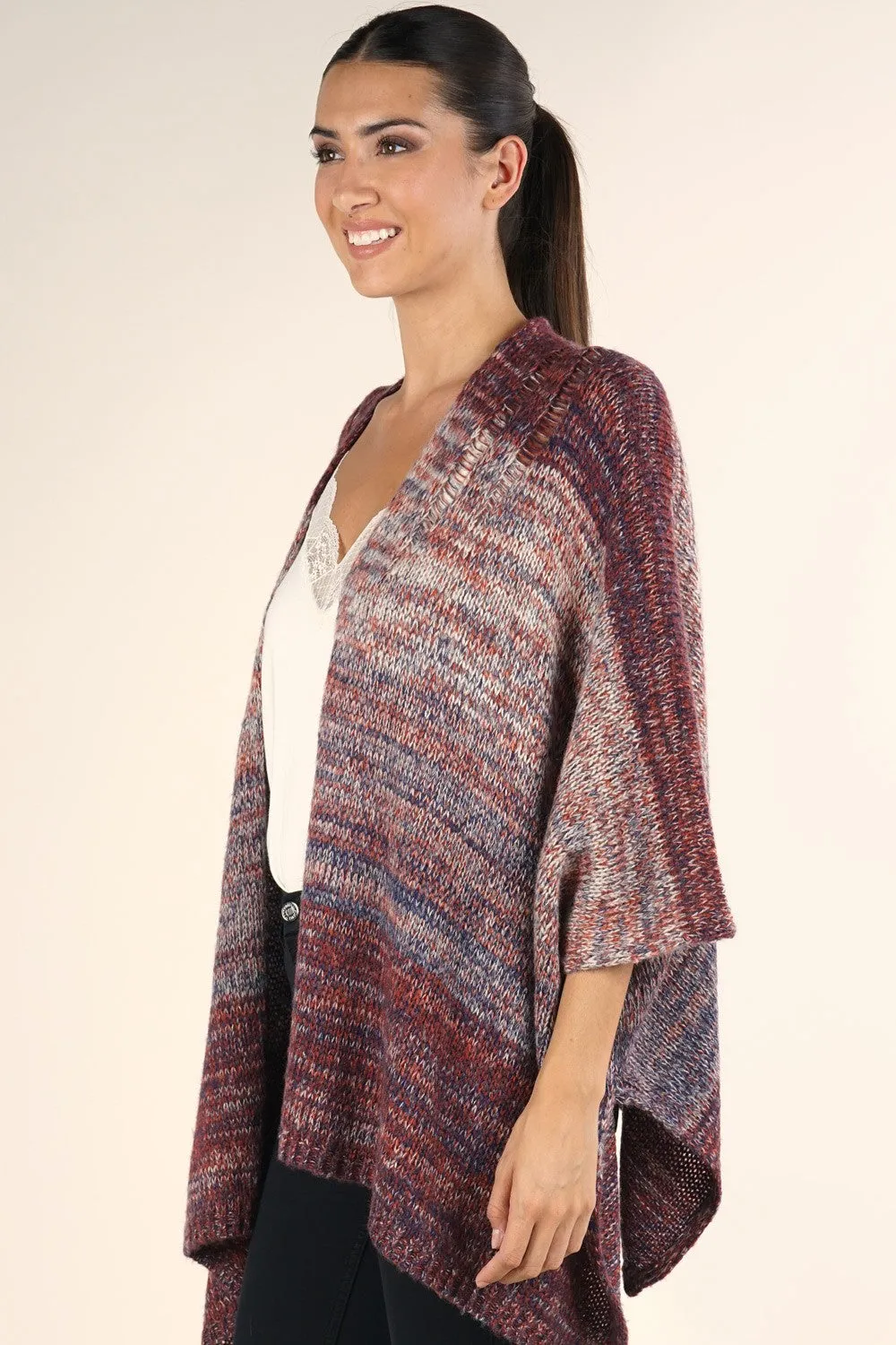Space Dyed Short Cape