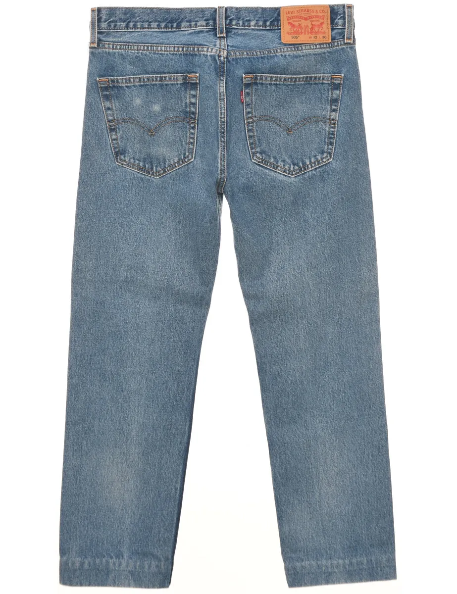 Straight Leg Levis 505 Jeans - W32 L30