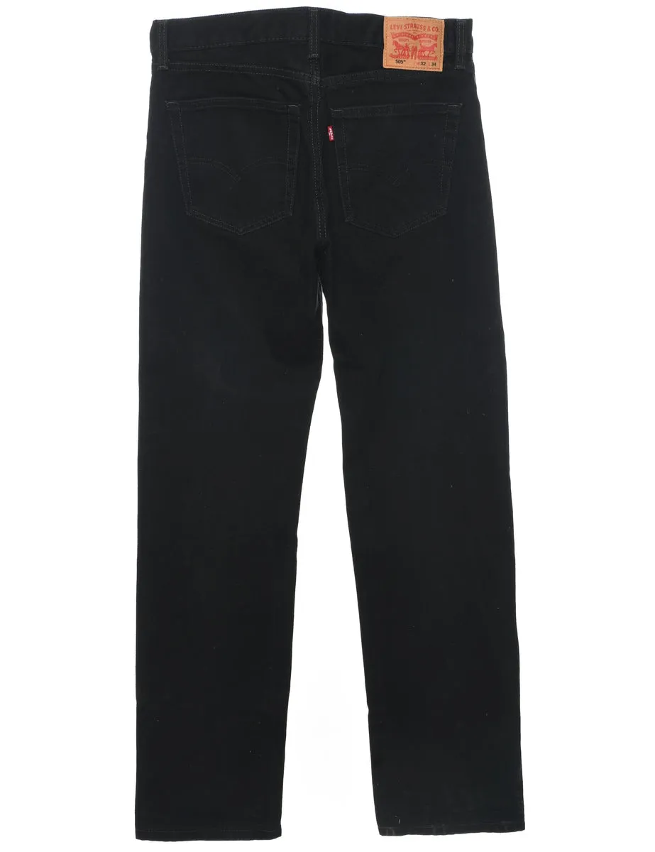 Straight Leg Levis 505 Jeans - W32 L34