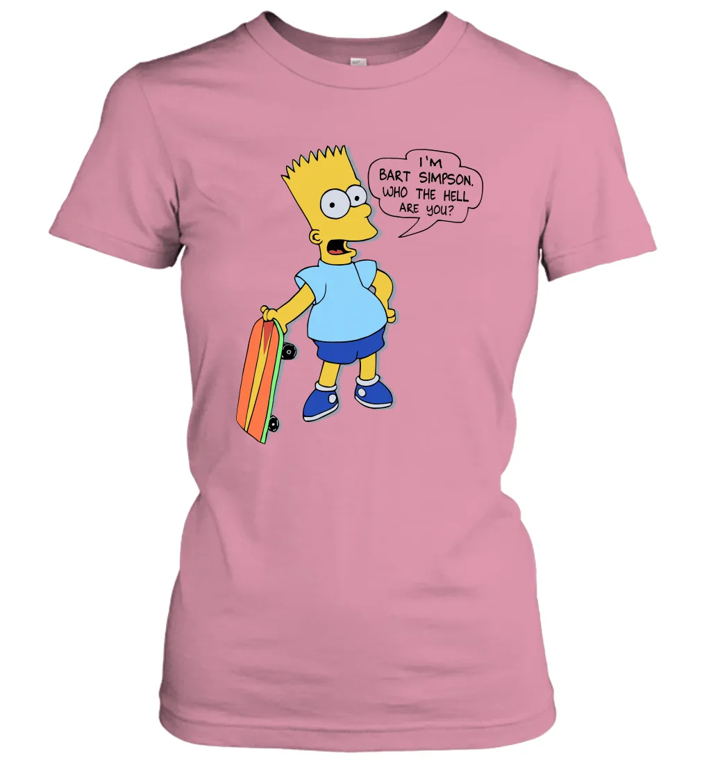 The Great Bart Simpson Who The Hell Are You School Ban of 1990 Shirt Women's T-Shirt