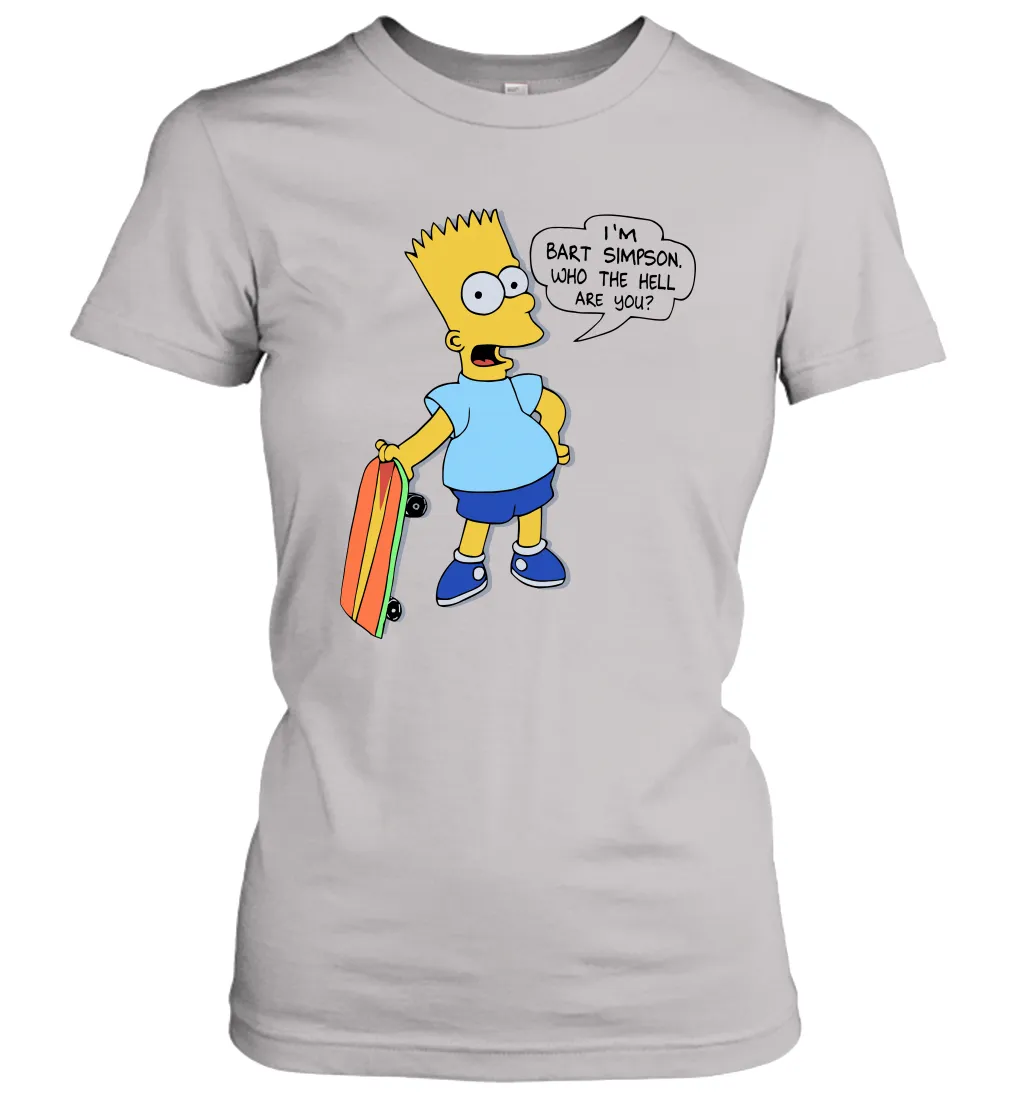 The Great Bart Simpson Who The Hell Are You School Ban of 1990 Shirt Women's T-Shirt
