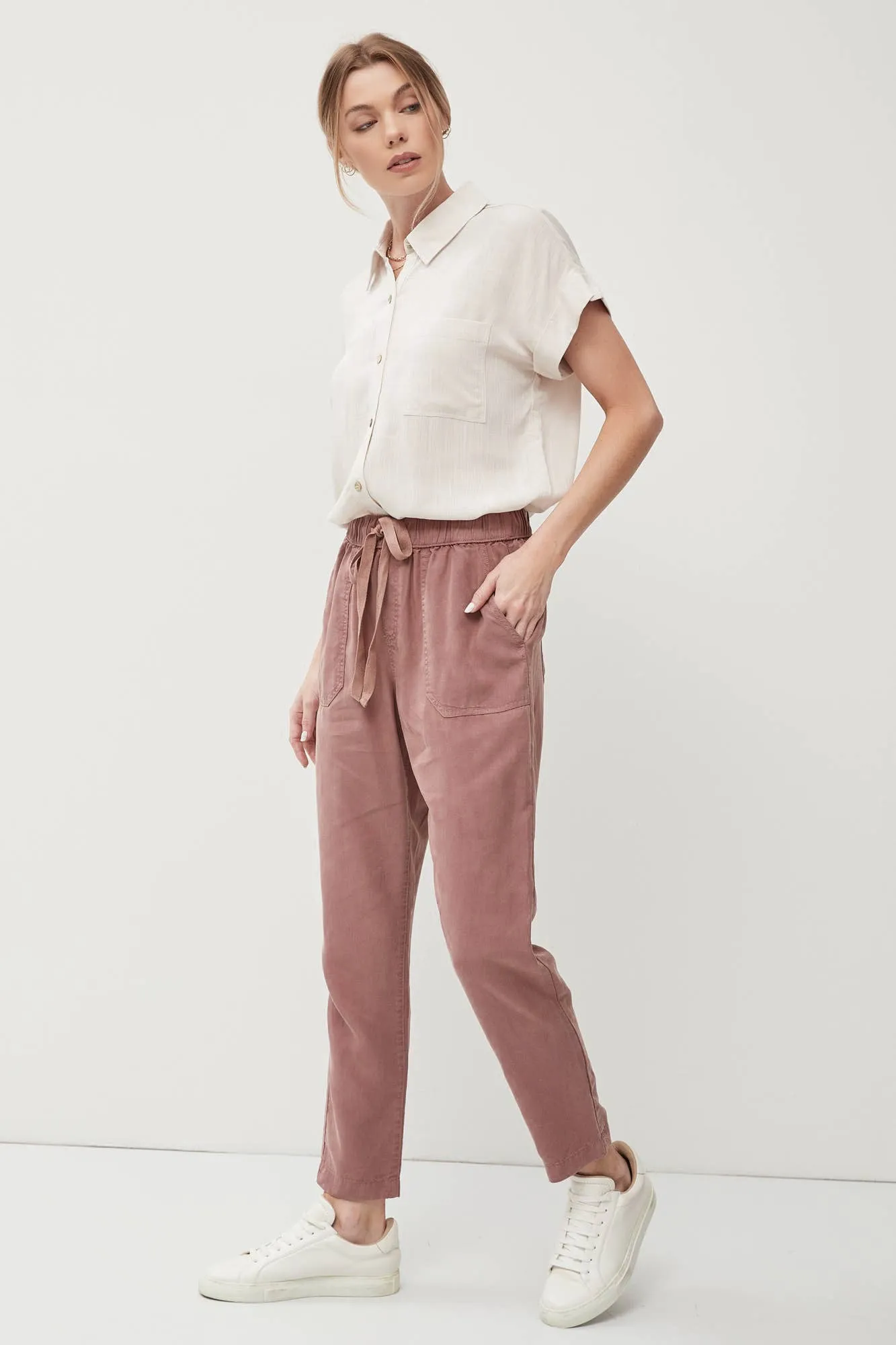 THE LARA PANT | MARSALA