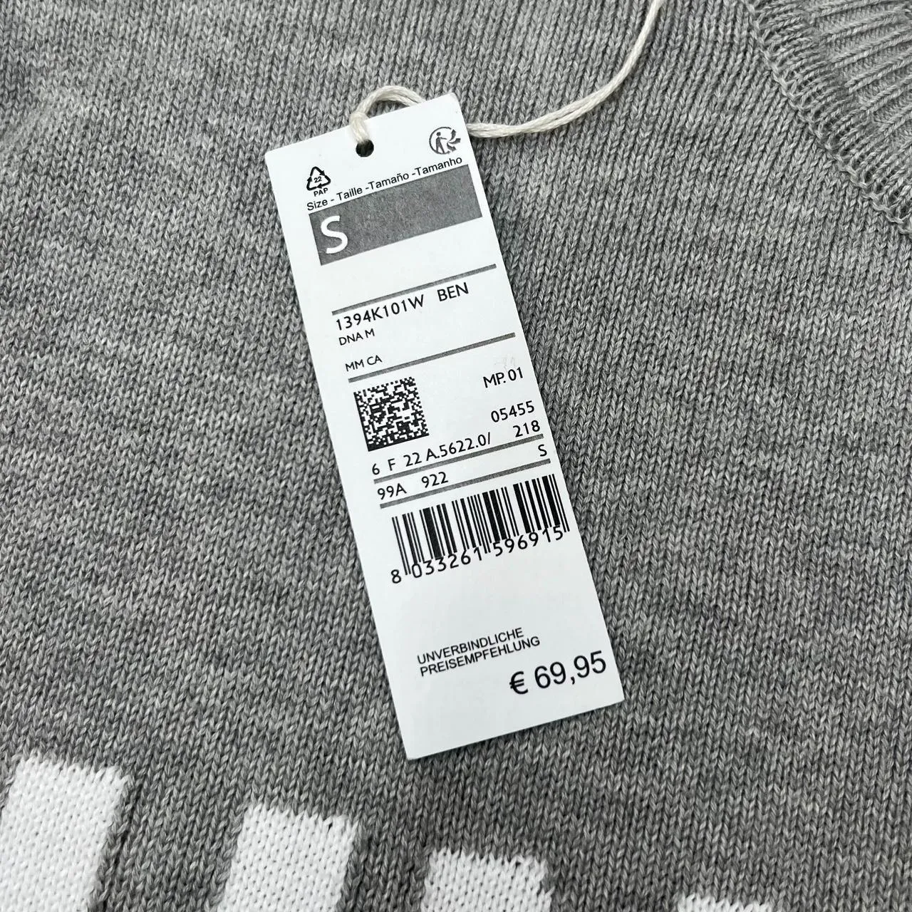 UNITED COLORS OF BENETTON Big Spellout Knit Crewneck Sweater Jumper