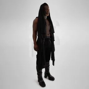 Vegan Vest Jersey Hoodie