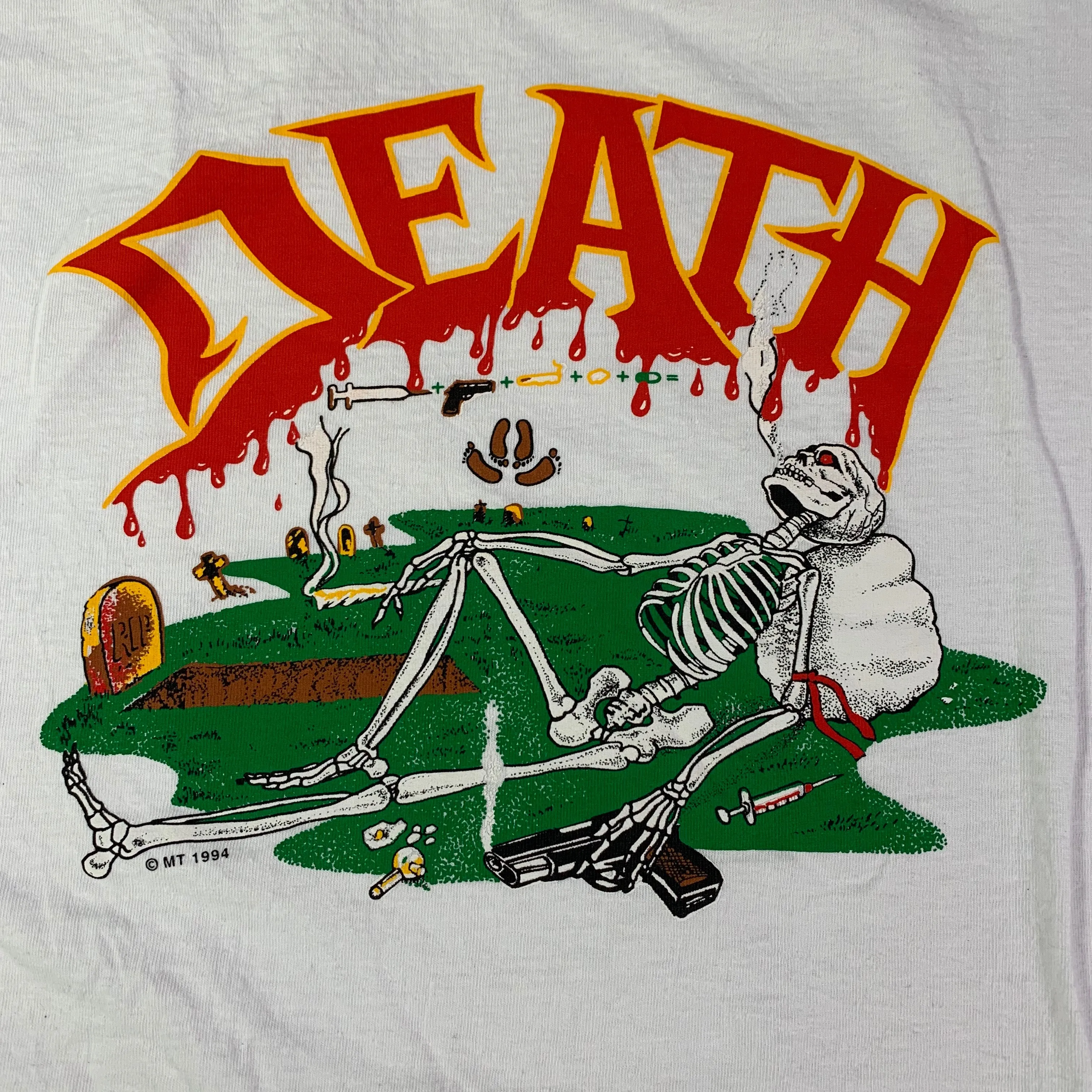 Vintage Death "Skeleton" T-Shirt