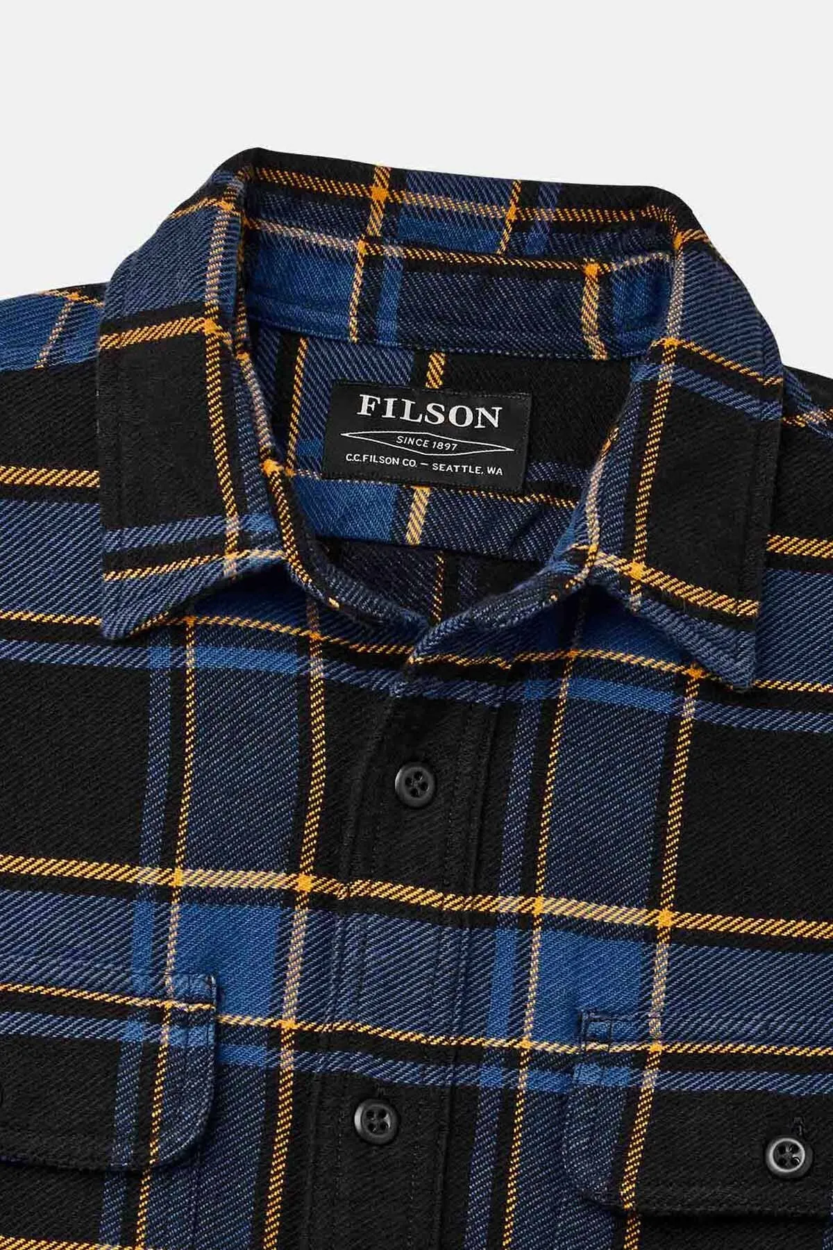 VINTAGE FLANNEL WORK SHIRT