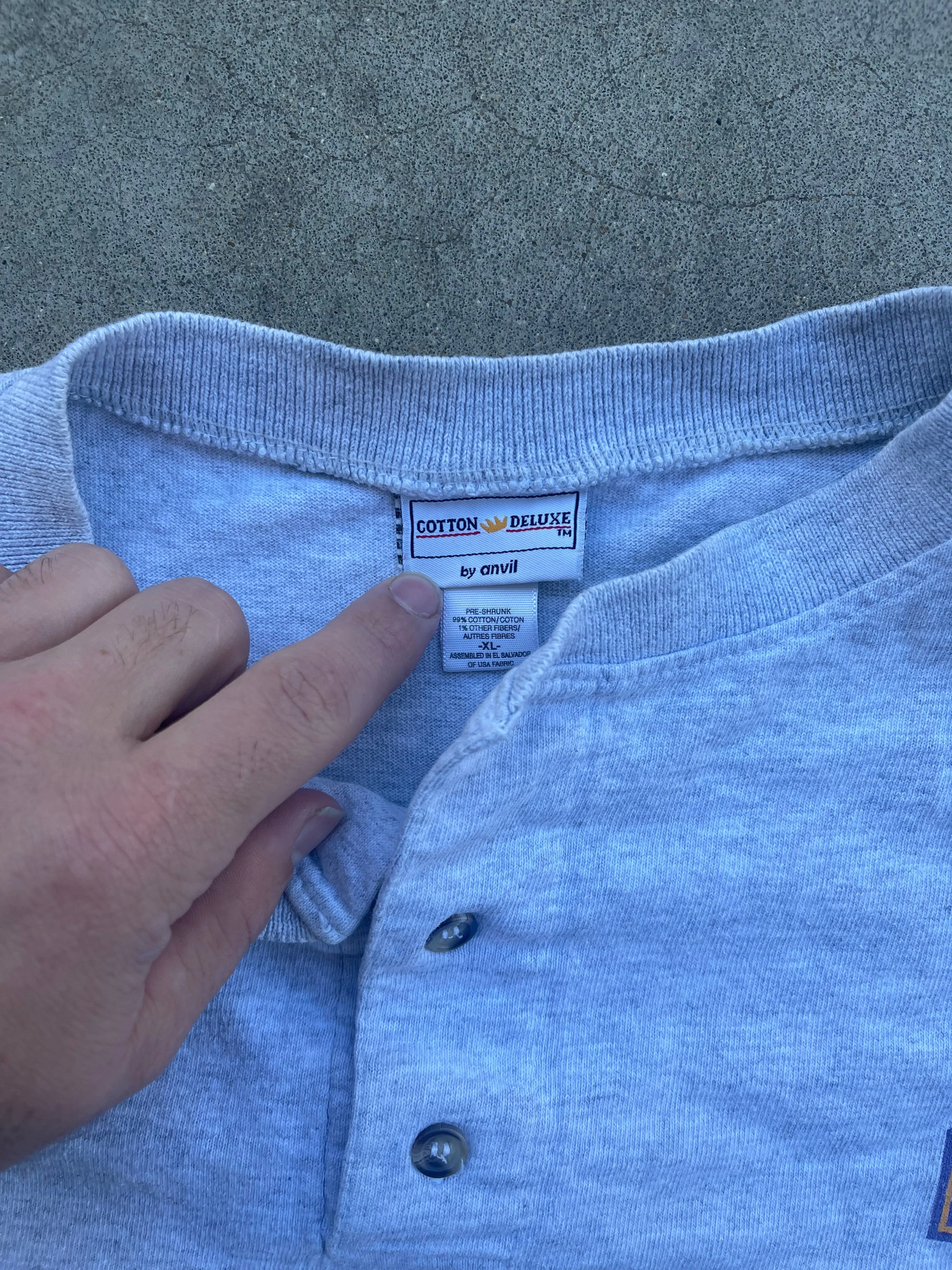 Vintage LSU Henley (XL)