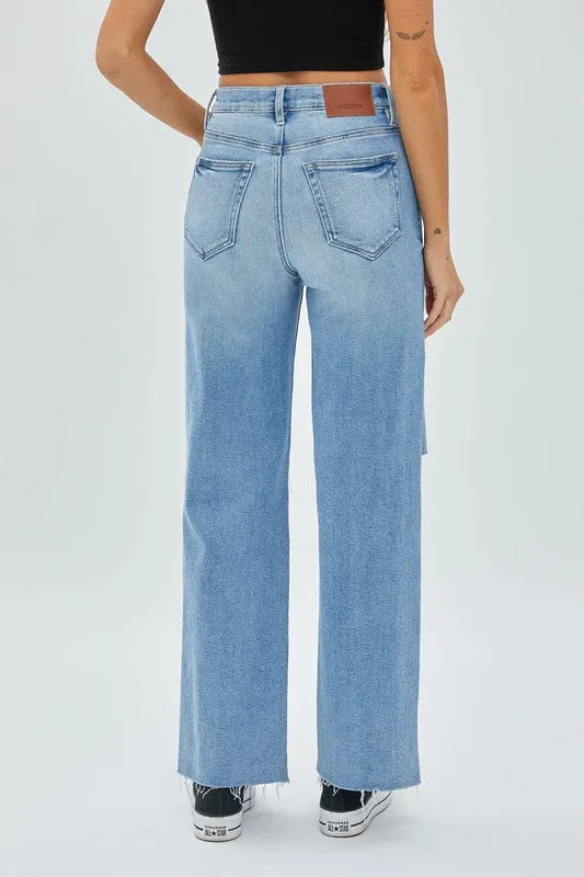 Wash High Low Hem Jean