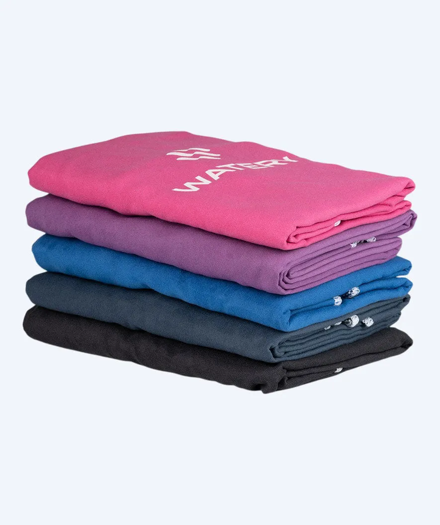 Watery badeponcho til børn - Microfiber - Pink