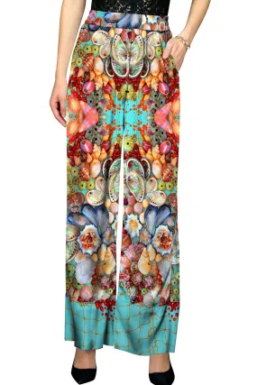 Wide Leg Plazzo Pants