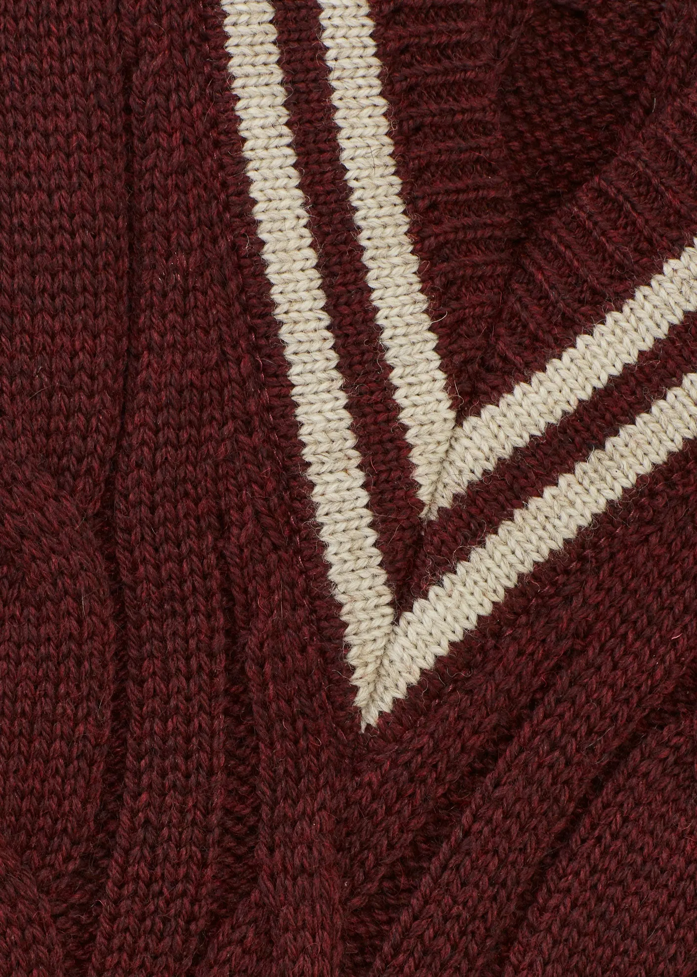 WOMAN CARDIFF KNIT VEST - BROWN