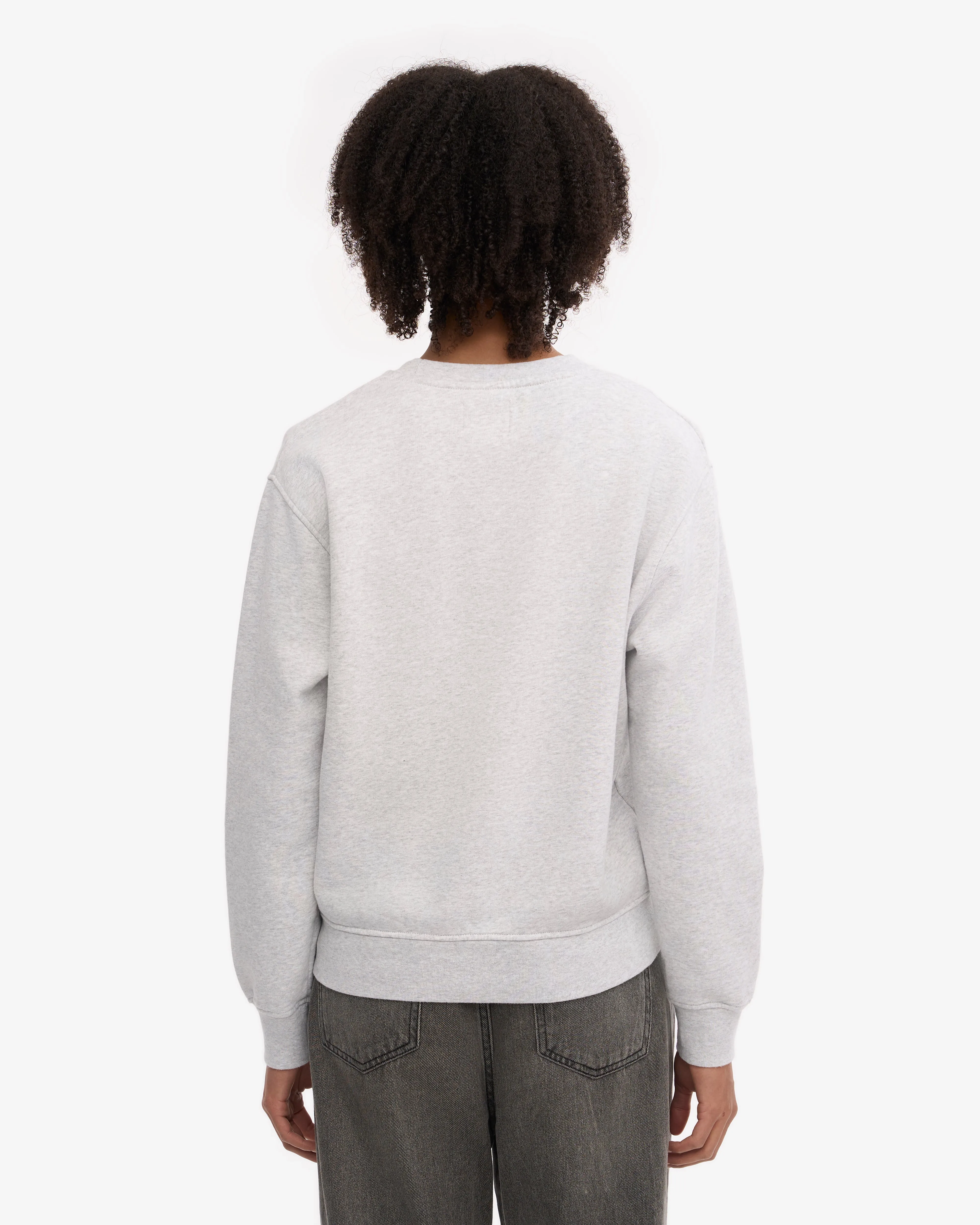 Women Classic Organic Crew - Snow Melange