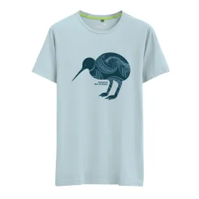 Womens New Zealand T Shirt - Tattoo Kiwi