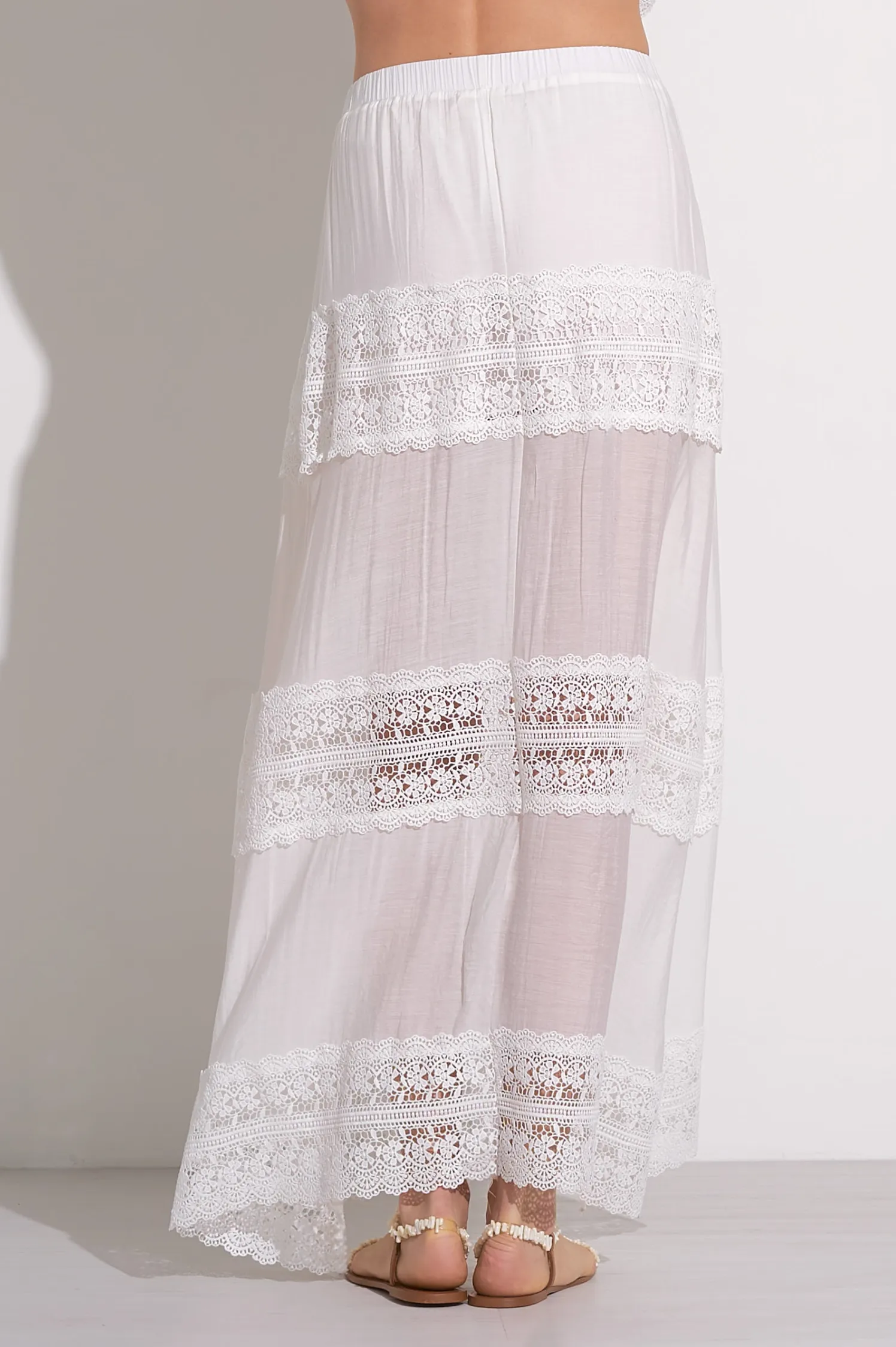 Wymara Crochet Maxi Skirt